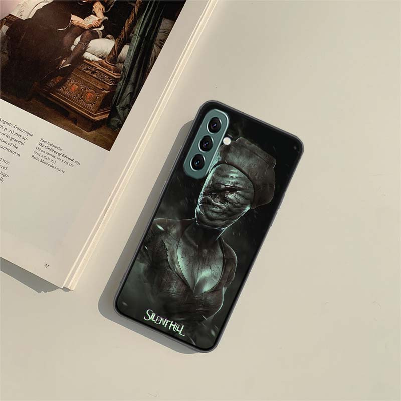 Games S-Silent Hill Phone Case for Samsung A54 A14 A24 A34 A17 A37 A57 A55 A35 A25 A15 A07 A05S A04S A12 A22 A32 A52S A72 Galaxy
