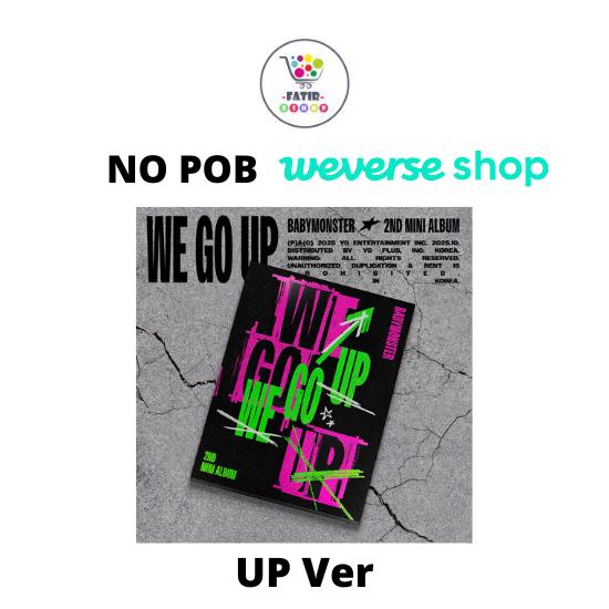 Select POB UP Ver BABYMONSTER 2nd MINI ALBUM WE GO UP