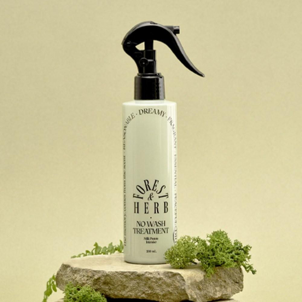 Odded Milk Protein Intensive No-Wash Ampoule Treatment Forest Herb Fragrance, 200ml, 1 Unit