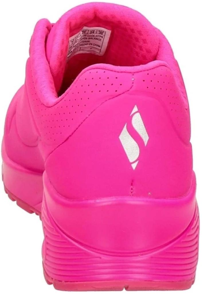 Skechers Uno Night Shades Women's Sneakers (73667) Hot Pink