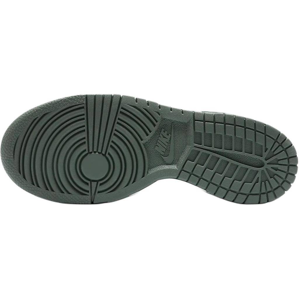 Nike Tênis Dunk Low GS Verde Vintage Infantil Branco FB9109-120