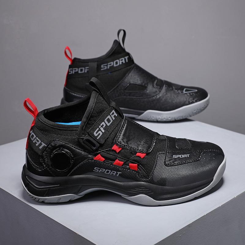 New cushioned badminton tennis table tennis shoes for men and women anti-slip wear-resistant lightweight and breathable training shoes 36