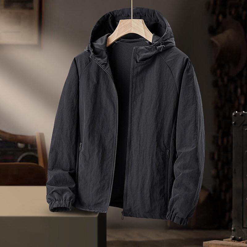 

2024 Осень/Зима Мода Уличная Ветрозащитная Водонепроницаемая Куртка для Пары, Повседневная Ветровка, Костюм для Альпинизма #9077 M