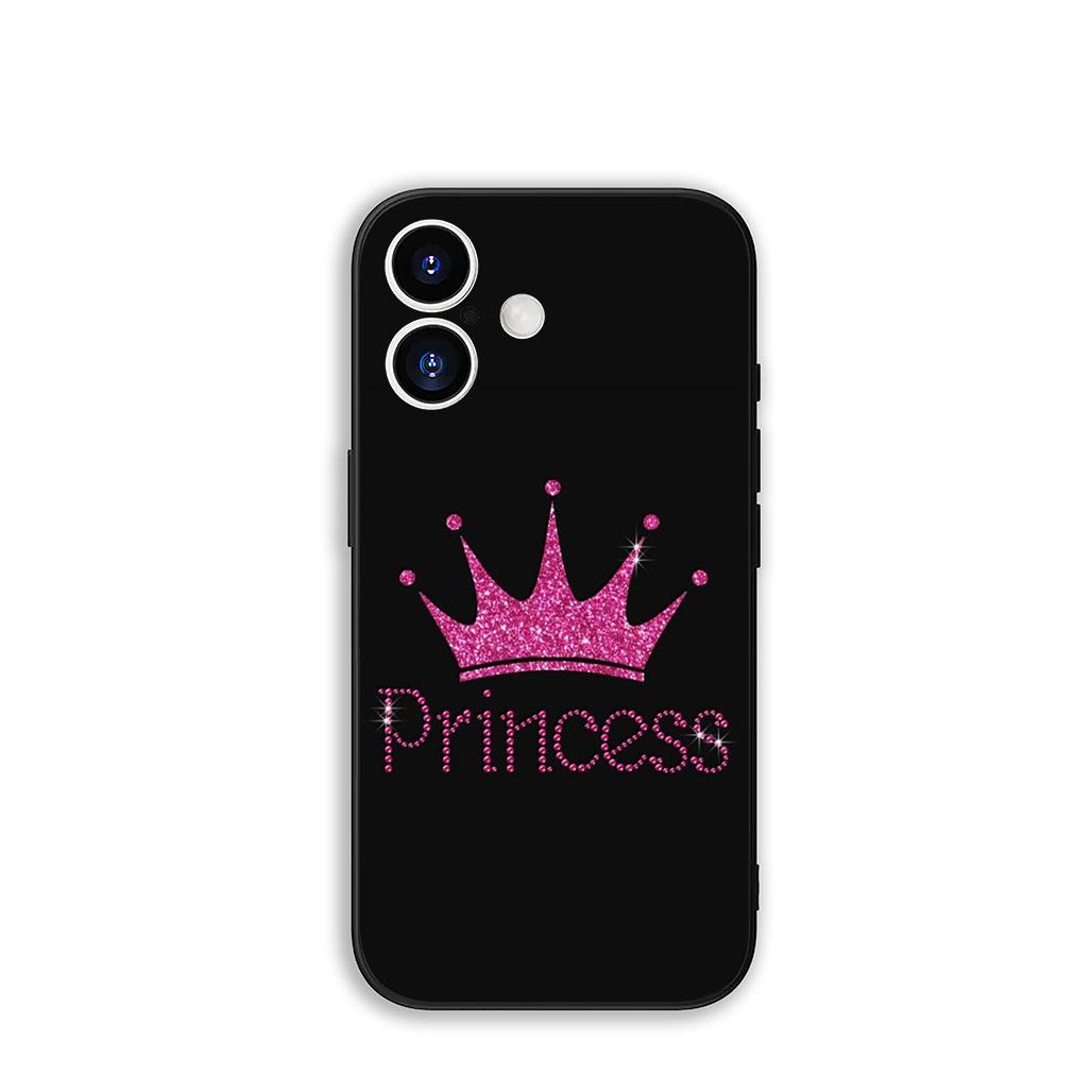 

for OPPO A54 A40 A60 A80 A18 A16 A17 A38 A78 A79 A57 A55 A96 A15 A12 Phone Cover Case Crown King Queen Princess Casing OPPO A60 4G