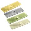 Silicone Sink Splash Guard Mat Quick-Drying Non-Slip Counter Protector Cut-to-Fit Faucet Splash Protector Multi-Purpose Pad for Kitchen Bathroom