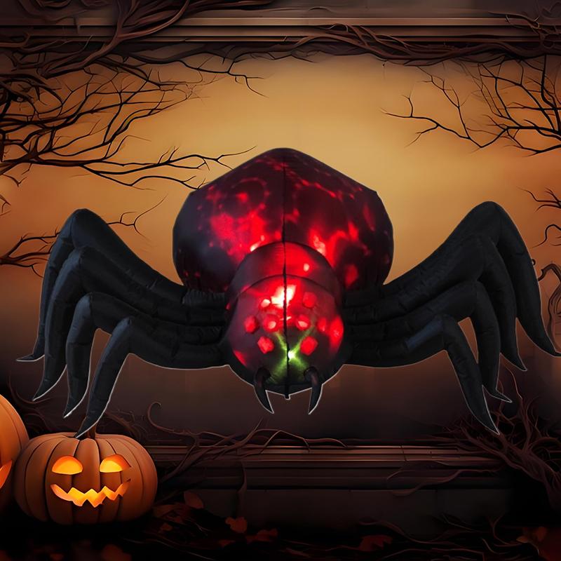 6FT Halloween Inflatable Toys Outdoor Decorations Shadowstalker Garden Party  Built-in LED Lights Up Ghost for Yard Garden Lawn