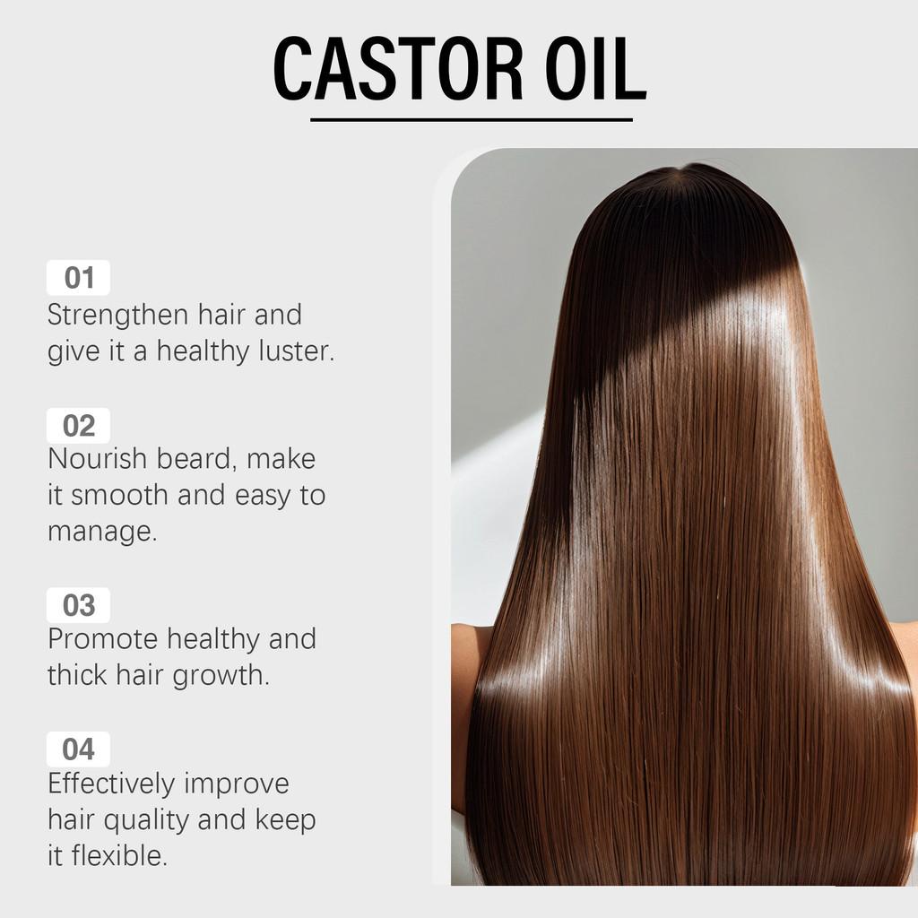 Hoegoa Castor Oil Hair Care Lotion Nourishing Moisturizing Hair Treatment For Shine