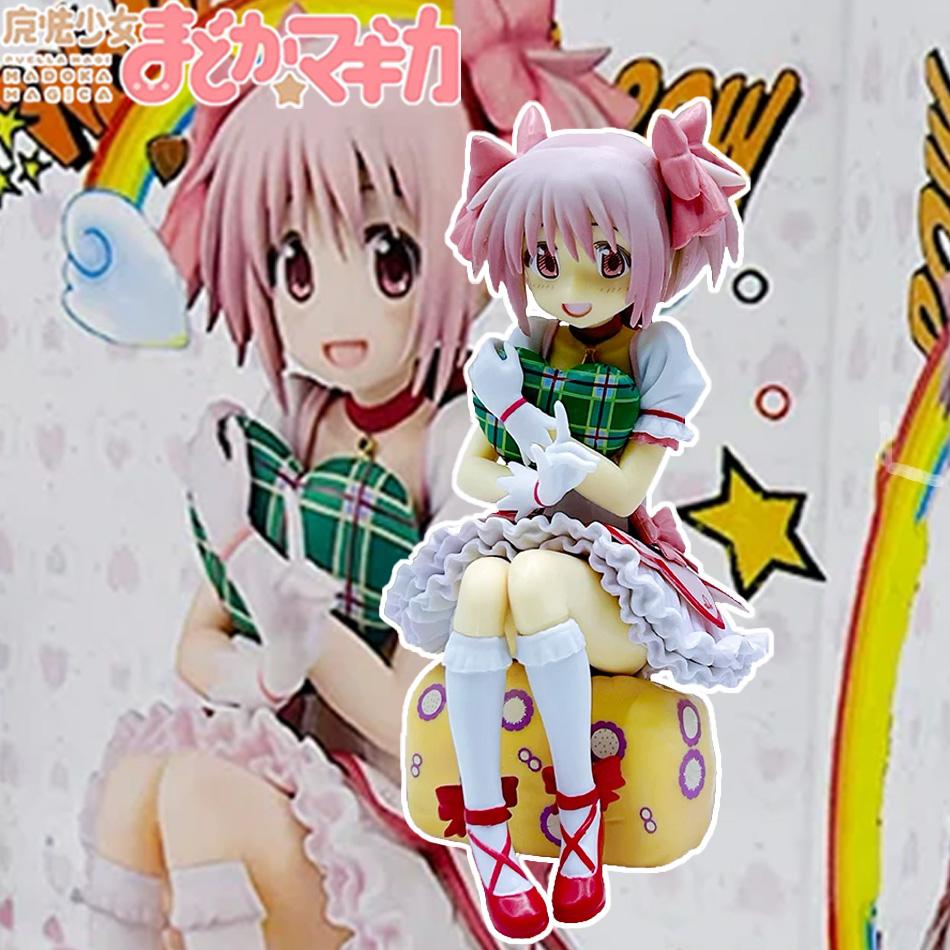 14cm Puella Magi Madoka Magica Aniem Figure Kaname Madoka Action Figure Magic Girl Model Decor Statue Dolls Toys Christmas Gift