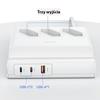 Usams Listwa Zasilająca 65W Super Sifast Charging Usb Extension Socket Eu Biały/White Cc160Tc01 (Us-Cc160)
