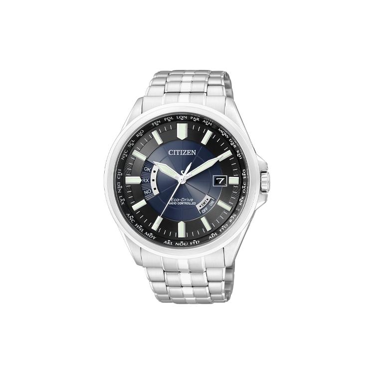 

CITIZEN Men s Ecology Drive Collection Watch CB0011-51L Silver Strap