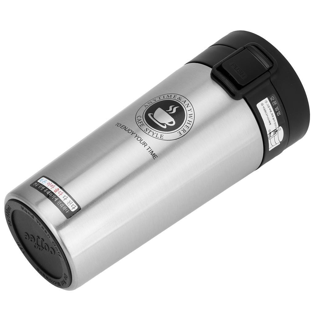 380ml Coffee Mug with Strainer Portable Thermal Cup Water Bottle for Home Office Travel