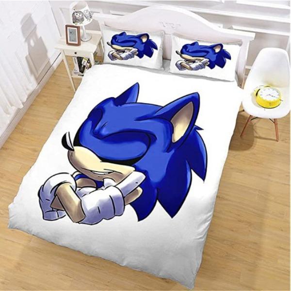 

Набір постільної білизни з трьох предметів серії Sonic Twin173cmx218cm
