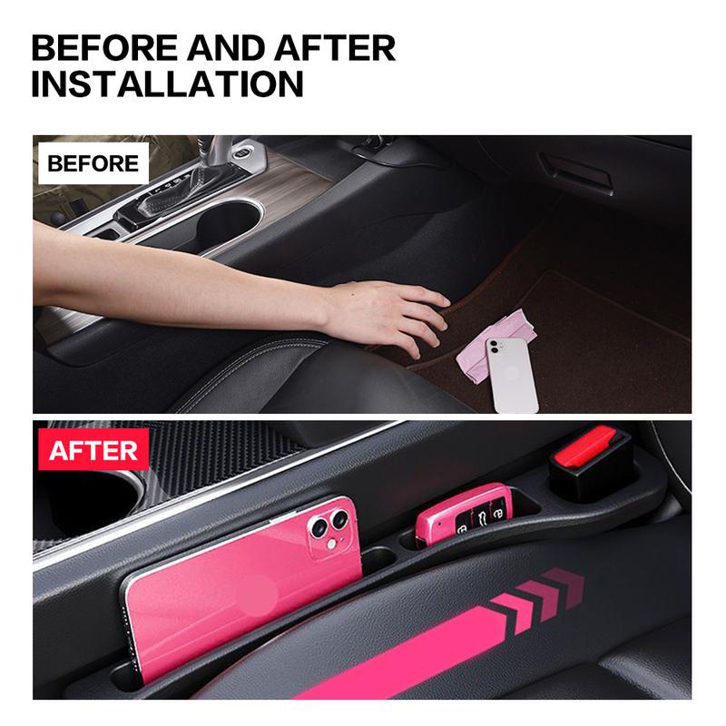 For Dodge Caliber Nitro Durango Dart Journey Durango Car Seat Gap Filler Between Seats Decoration Interior Accessories