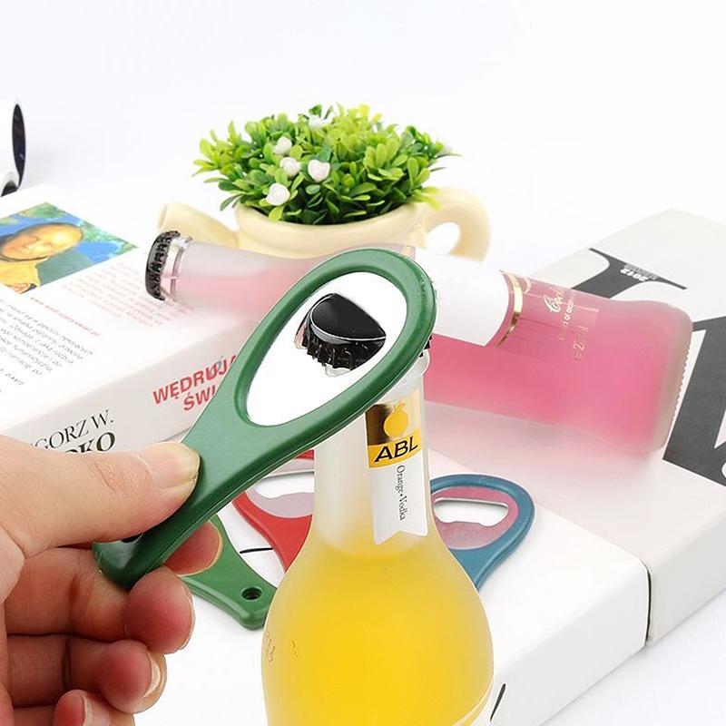 1Pc Durable Beer Bottle Opener Flat Speed Bottle Cap Opener Remover Bartender Bottle Opener Kitchen Tool