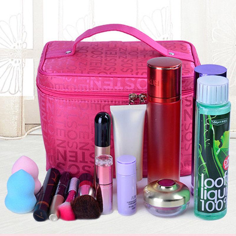 5 Colors New Women Makeup Bag Cosmetic Bags Women Ladies Beauty Case Cosmetics Organizer Toiletry Bag Travel Wash Pouch