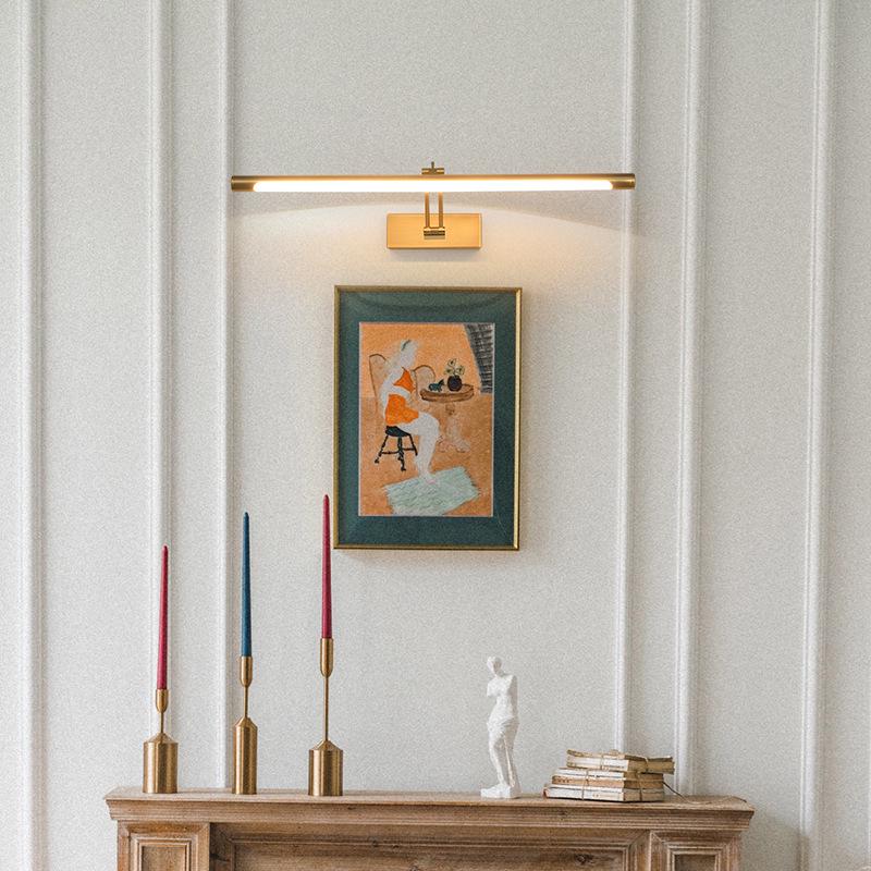 LED Bathroom Mirror Light: Long Strip Wall-Mounted Makeup and Picture Light