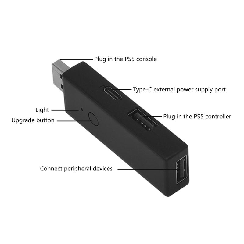 Universal Games Console Keyboard Mouse Converter USB Adapter Gamepad Connector Plug Play Seamless Connection Accessories