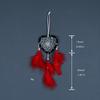 White Heart Dream Catcher Wind Chime - Home and Office Decoration
