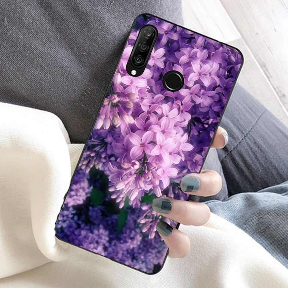 Infinity On Purple Flower Phone Case For Huawei Honor 10 Lite 9 20 7A Pro 9X Pro 30 Pro 50 Pro 60 Pro 70 Pro Plus