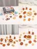 Funny Wooden Simulation Afternoon Tea And Cookie Coffee Children Toy Set For Interactive Learning