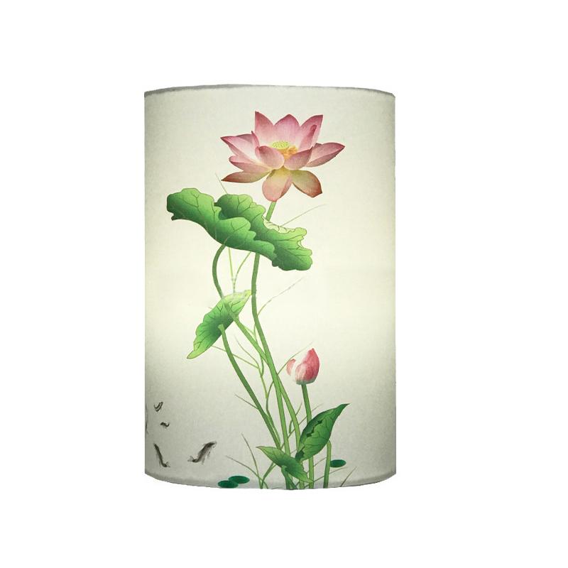 Tischlampenschirm im antiken chinesischen Stil, Retro-Lampenschirm mit Blumen- und Vogelmotiv, Deckenleuchte, Esszimmer-Kronleuchter, Homestay-Hotel-Lampenschirm