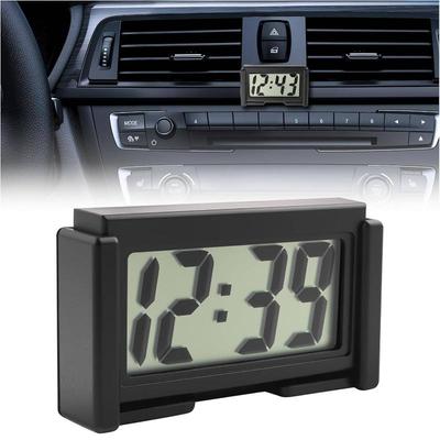 Mini digitální hodiny Velký displej Palubní deska auta Elektronické hodiny Samolepicí Mini hodiny Hodiny do auta Pro palubní desku nákladního automobilu
