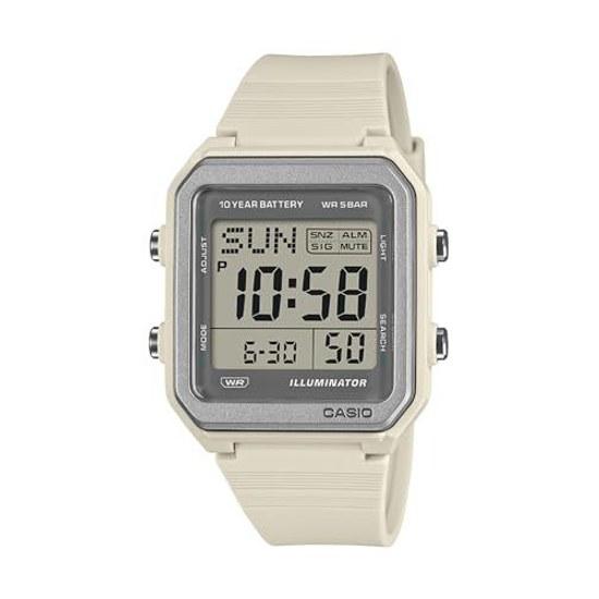 Casio Wristwatch Collection W-221H-8AJF Mens Ivory