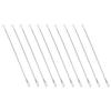 20 Pcs Double Eye Needle Metal 9cm Long Transfer Needle Fit for Knitting Machine