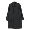 Brooks Brothers 100174602 OLMETEX Fabric Black Packable Balcony Coat Coat M blackUsed