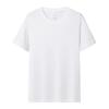 T-shirt Pure Cotton Men's Heavy Work Clothes Class Clothes Cultural Shirt Round Neck Solid Color Short-sleeved T-shirt