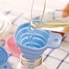 Utensils Collapsible Telescopic Silicone Funnel Liquid Dispensing Funnel Hopper Kitchen Tool