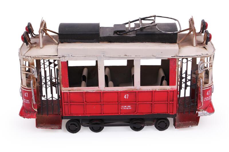 

Декоративный металлический трамвай Таксим