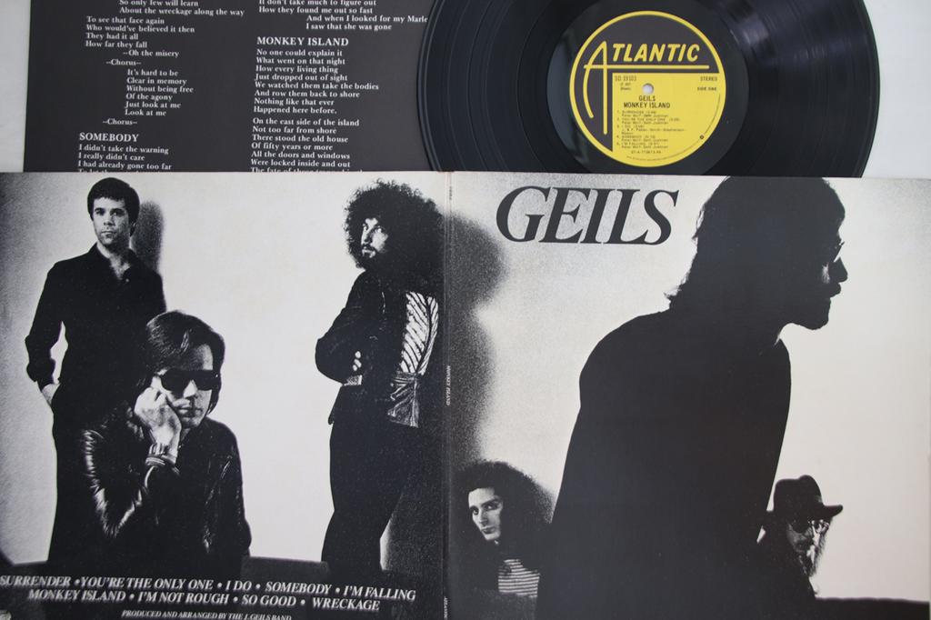 LP Record J. GEILS BAND - Monkey Island SD19103 Atlantic 1977 US Rock Used