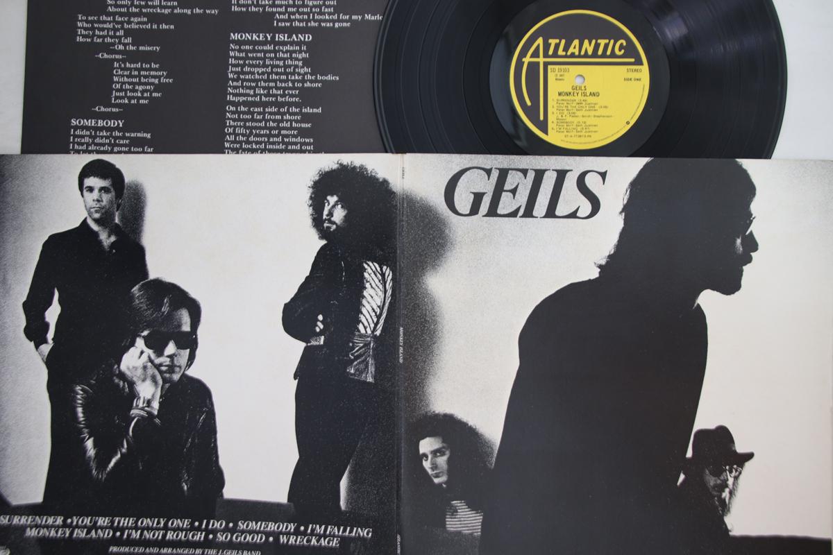 

LP-пластинка J. GEILS BAND - Monkey Island SD19103 Atlantic 1977 US Рок Б/У