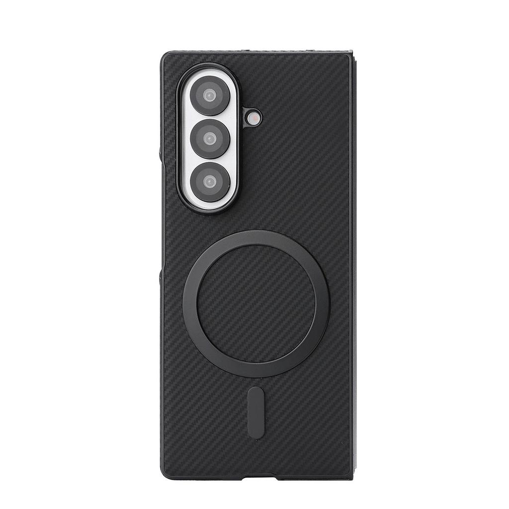 Carbon Fiber Magnetic Shockproof Case for Samsung Galaxy Z Fold 3/4/5/6/7