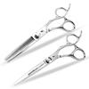 6.0 Inch Nepson, High-End, Hair Scissors, Hair Salon Special, Straight Scissors, Tooth Scissors Gm-102