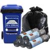 Extra Large Black Commercial Garbage Bags