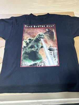 Blue Oyster Cult Godzilla Banda Rock Algodão Unissex S A 5XL DI516 Camiseta Unissex