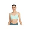 Solid Color Thin Strap Low Impact Support Sports Bra Women Underwear Mint-Green DM0527-379