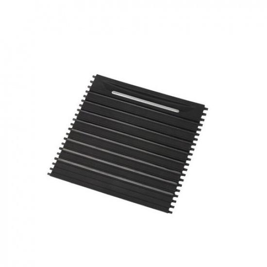 Center Console Cup Holder Tray Roller Blind Cover For BMW X5 F15 X6 F16 2014-18