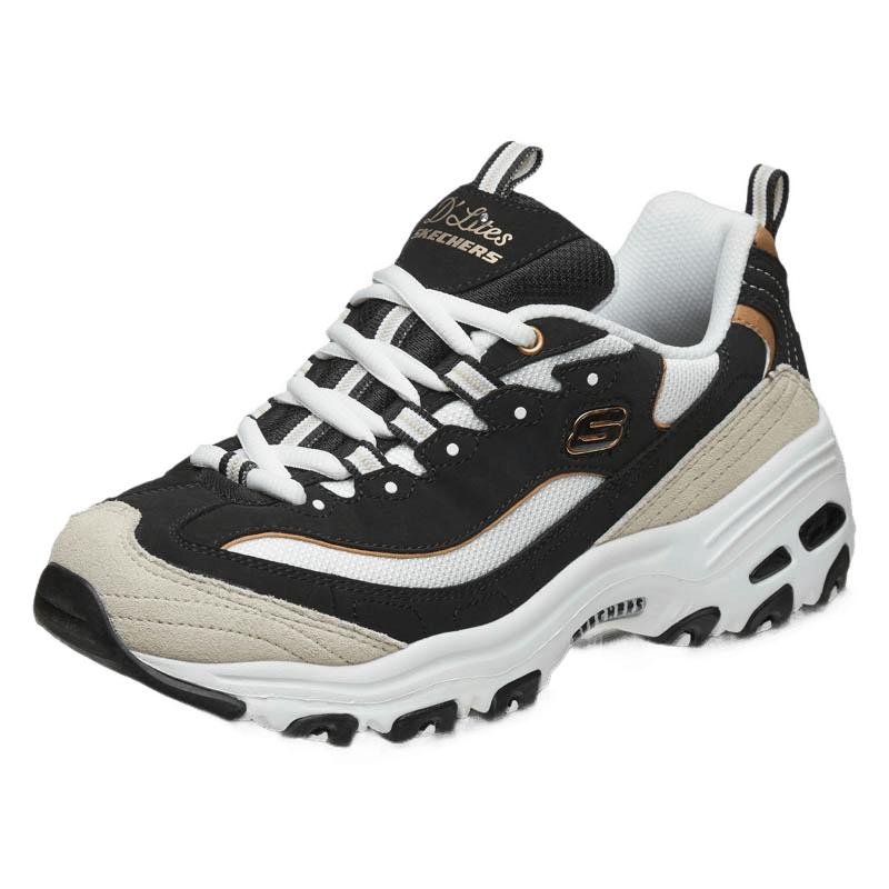 

SKECHERS Women s Retro Panda Platform Sneakers US 6.5
