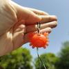 5Pcs Funny Color-Changing Baked Crab Car Pendant Car Decoration Accessories Creative Swing Goose Lobster Keychain Bag Pendant