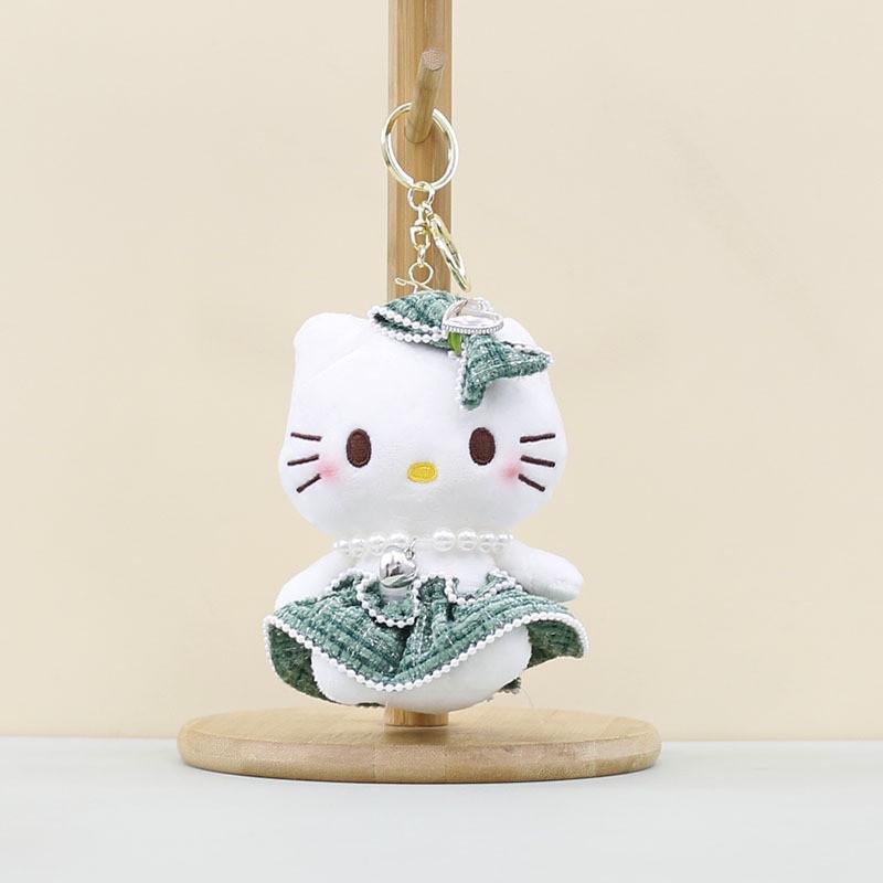 Stylish And Cozy Kt Cat Plush Keychain With Adorable Features For Cat Lovers Collectors And