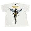 Vintage 1993 Nirvana Blue Wing In Utero Tour Single Stitch Shirt REPRINT