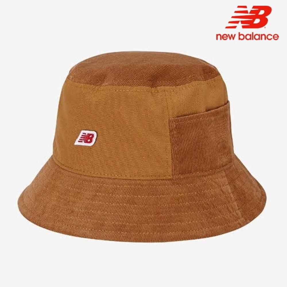

New Balance Corduroy Blocking Bucket Hat Nbgddfl702 35 Hat 999/size