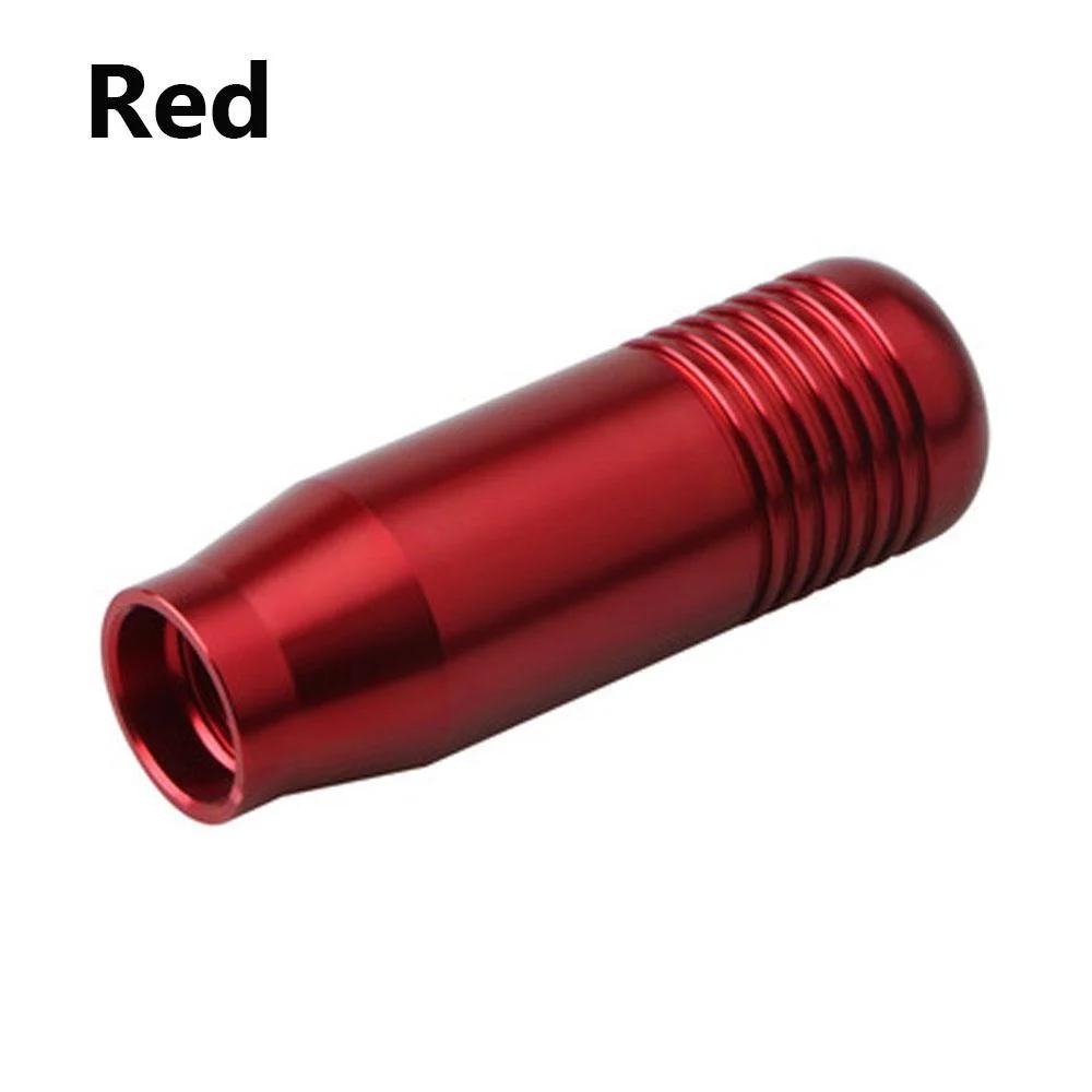 

1PC Car Gear Shift Head, Alloy Non-Slip Textured Shift Knob, Car Personalized Decorative Accessory, Suitable for Most Models красный