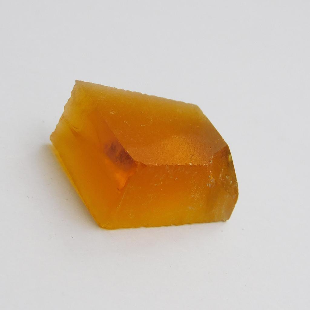 Orange Sapphire 42.50 Ct Natural Rough Uncut Huge Size CERTIFIED Loose Gemstone P-241-Sa