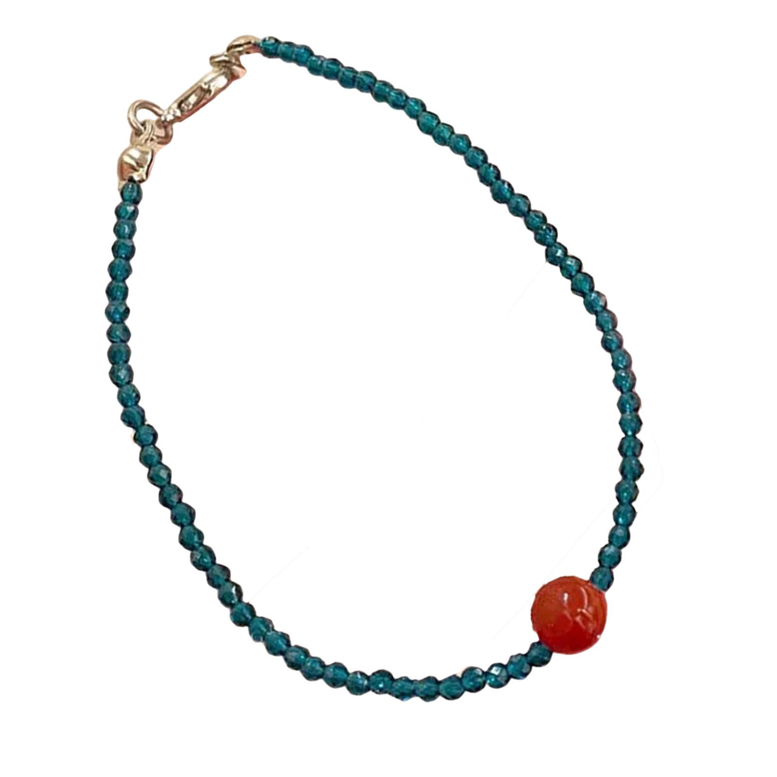 Artistics Beaded Stretch Chain Bracelet Elegant Color Combination Portable Unisex Jewelry for Special Event Wear
