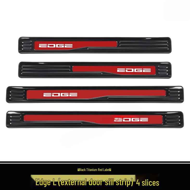 2023-2025 Ford Edge L: Door Sill Strips, Welcome Pedals, Stainless Steel Trunk Protector, Decorative Stickers