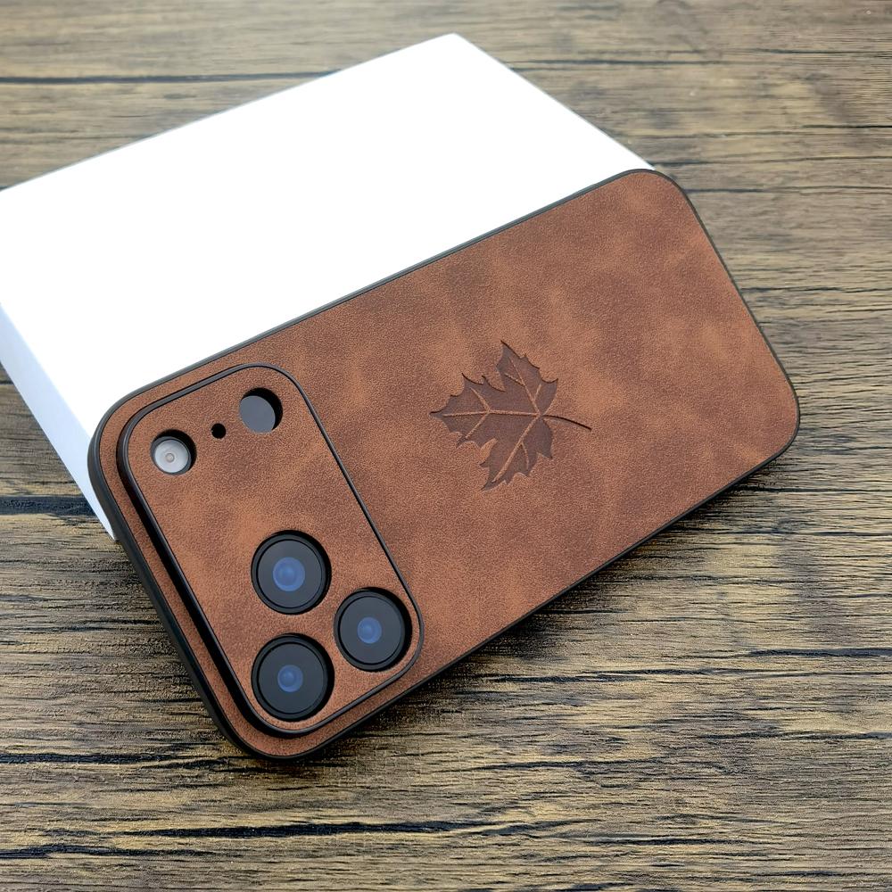 IPhone 17 Air 16 15 14 13 12 11 Pro Max 16E 17Pro IPhone17 Comfortable Touch Feeling As Skin Cover Luxury Leather Retra Case